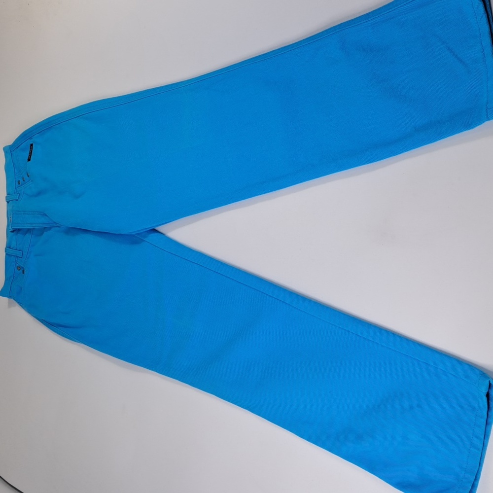 Rockies Robin Egg Blue High-Rise Western Jeans Waist 26" Inseam 37 - Picture 11 of 16